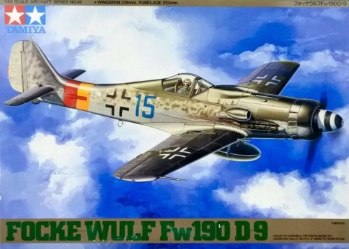 Przejdź do produktu TAMIYA 61041 - 1:48 Fw 190 D-9