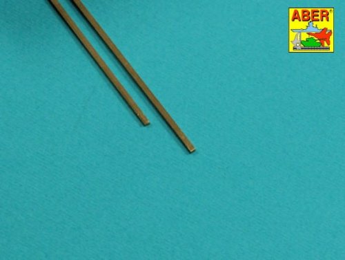 Przejdź do produktu ABER FR15X10 - Pręty mosiężne prostokątne 1,5x1,0 mm o długości 245 mm (2 szt)