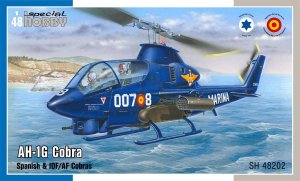 Special Hobby 48202 - 1:48 AH-1G Cobra Spanish & IDF/AF Cobras