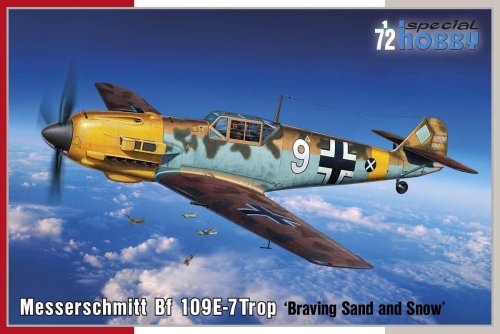Przejdź do produktu Special Hobby 72462 - 1:72 Messerschmitt Bf 109E-7 Trop Braving Sand and Snow