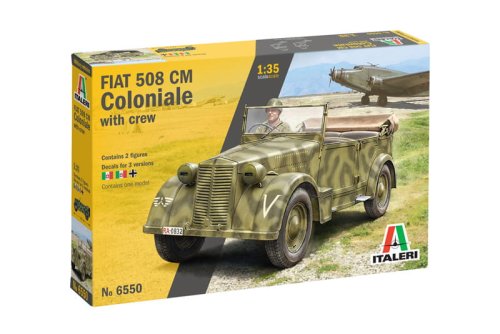 Przejdź do produktu Italeri 6550 - 1:35 Fiat 508 CM Coloniale with Crew