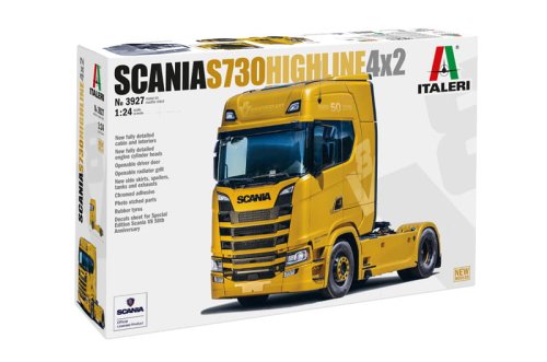 Przejdź do produktu Italeri 3927 - 1:24 Scania S730 Highline 4x2