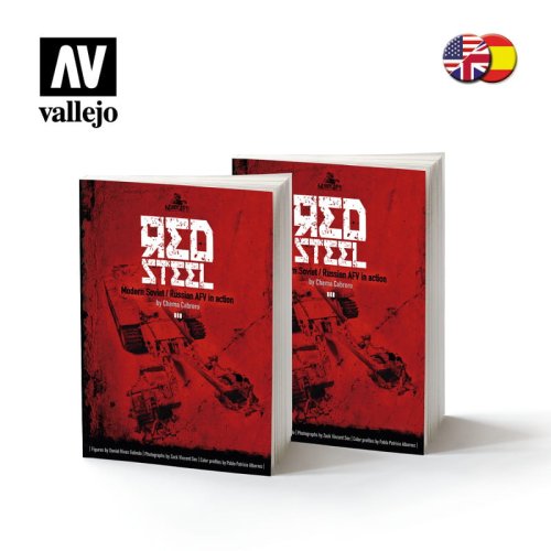Przejdź do produktu Vallejo 75043 - Red Steel - Modern Soviet / Russian AFV in action- poradnik modelarski