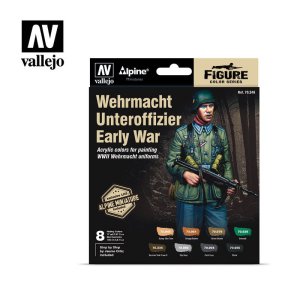 Vallejo 70246 - Zestaw farb Wehrmacht Unteroffizier Early War