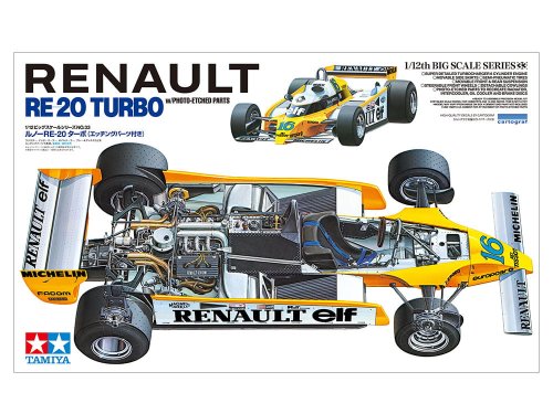 Przejdź do produktu Tamiya 12033 - 1:12 Renault RE-20 Turbo w/ Photo-Etched Parts