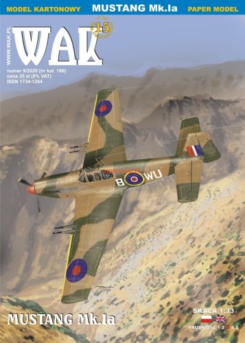 Przejdź do produktu WAK 2009 - 1:33 Mustang Mk.Ia