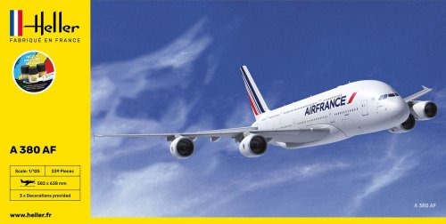 Przejdź do produktu Heller 56436 - 1:125 Airbus A 380 AF - zestaw z farbami