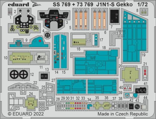 Przejdź do produktu Eduard SS769 - 1:72 J1N1-S Gekko