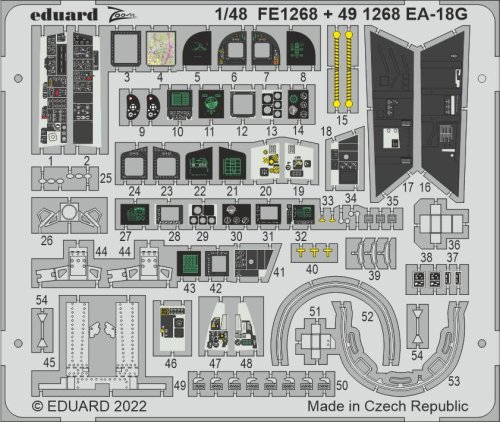 Przejdź do produktu Eduard FE1268 - 1:48 EA-18G