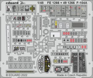 Eduard FE1266 - 1:48 F-104A