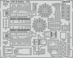 Eduard 73769 - 1:72 J1N1-S Gekko
