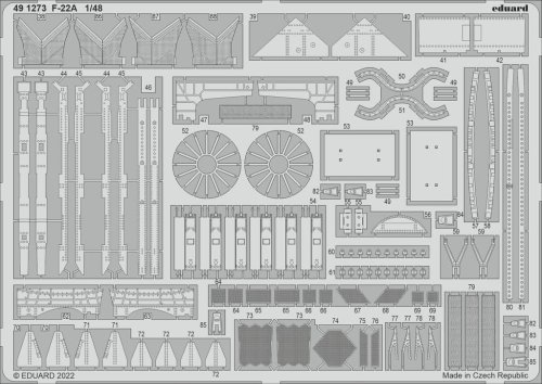Przejdź do produktu Eduard 491273 - 1:48 F-22A