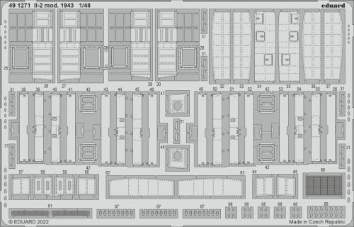 Przejdź do produktu Eduard 491271 - 1:48 Il-2 mod. 1943