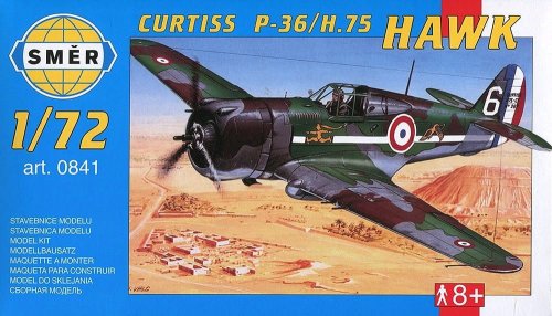 Przejdź do produktu Smer 0841 - 1:72 Curtiss P-36 / H.75 Hawk