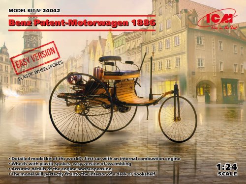 Przejdź do produktu ICM 24042 - 1:24 Benz Patent-Motorwagen 1886