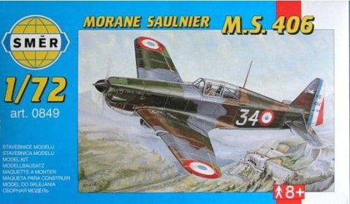 Przejdź do produktu Smer 0849 - 1:72 Morane Saulnier MS 406