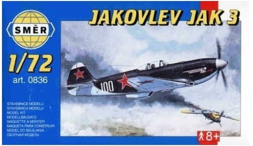 Przejdź do produktu Smer 0836 - 1:72 Yakovlev Yak-3