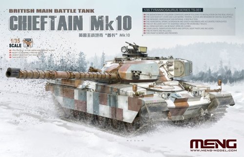 Przejdź do produktu Meng Model TS051 - 1:35 Chieftain Mk10 British Main Battle Tank
