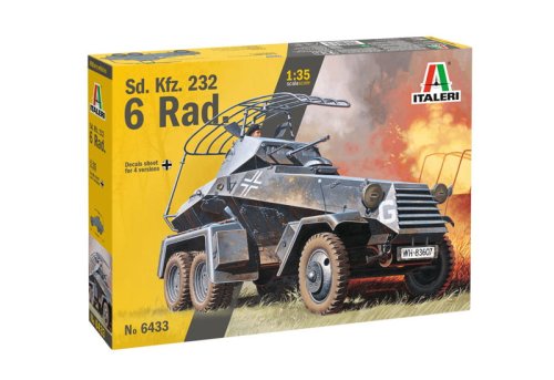 Przejdź do produktu Italeri 6433 - 1:35 Sd.Kfz.232 6 Rad