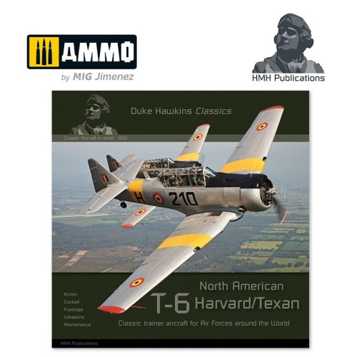 Przejdź do produktu HMH Publications DHC002 - Classics Aircraft in Detail: North American T-6 Harvard/Texan