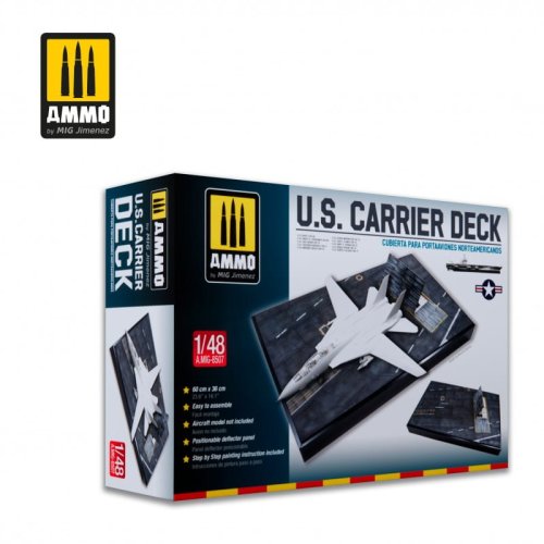 Przejdź do produktu Ammo Mig 8507 - 1:48 US Aircraft carrier flight deck section Nimitz class