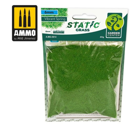 Przejdź do produktu Ammo Mig 8814 - Trawa do dioram Vibrant Spring 6mm