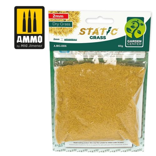 Przejdź do produktu Ammo Mig 8806 - Trawa do dioram Dry Grass 2mm