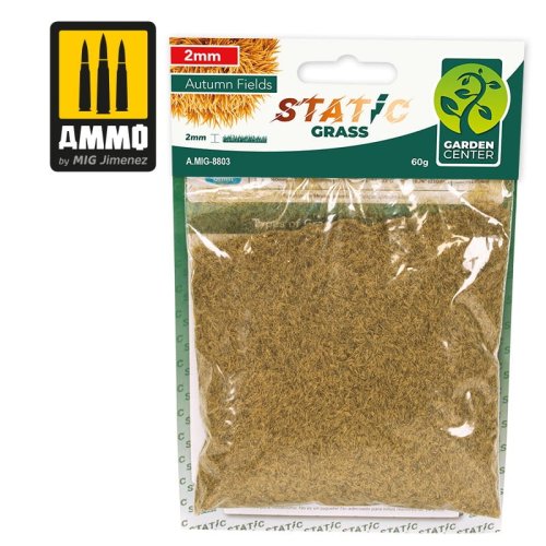 Przejdź do produktu Ammo Mig 8803 - Trawa do dioram Autumn Fields 2mm