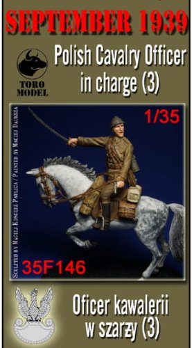 Przejdź do produktu Toro Model 35F146 - 1:35 Wrzesień 1939 - Oficer kawalerii w szarży 3