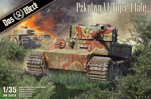Przejdź do produktu Das Werk DW35028 - 1:35 Pzkpfwg. VI Tiger I late
