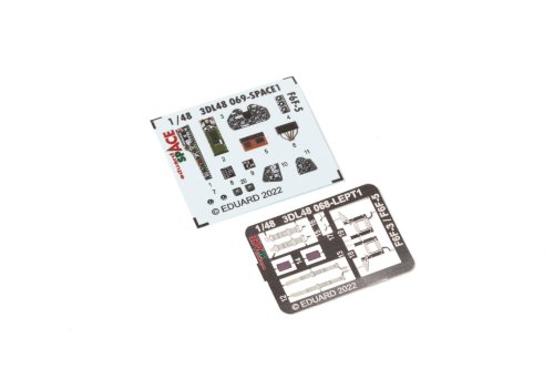 Przejdź do produktu Eduard 3DL48069 - 1:48 F6F-5 Space 3D Decals + PE