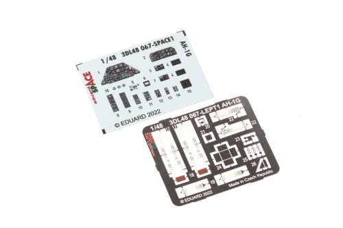 Przejdź do produktu Eduard 3DL48067 - 1:48 AH-1G Space 3D Decals + PE