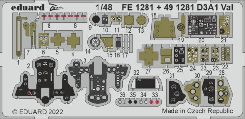 Przejdź do produktu Eduard FE1281 - 1:48 D3A1 Val