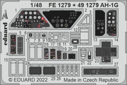 Przejdź do produktu Eduard FE1279 - 1:48 AH-1G