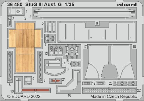 Przejdź do produktu Eduard 36480 - 1:35 StuG III Ausf. G