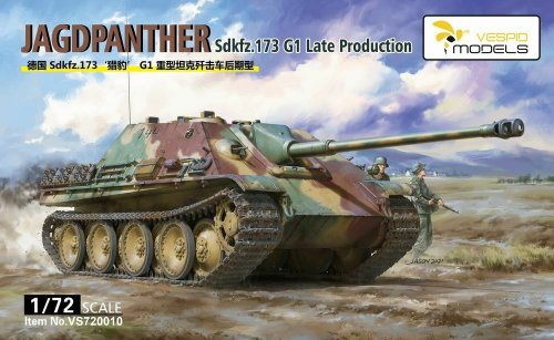 Przejdź do produktu Vespid Models VS720010 - 1:72 Jagdpanther Sd.Kfz.173 G1  Late Production