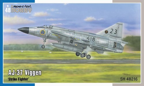 Przejdź do produktu Special Hobby 48216 - 1:48 AJ-37 Viggen Strike Fighter