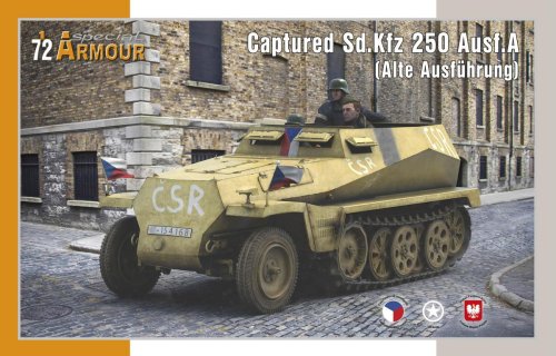 Przejdź do produktu Special Hobby A72027 - 1:72 Captured Sd.Kfz 250 Ausf.A (Alte Ausführung)