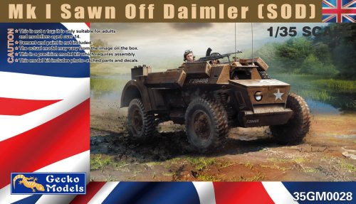 Przejdź do produktu Gecko Models 35GM0028 - 1:35 Mk I Sawn Off Daimler (SOD)