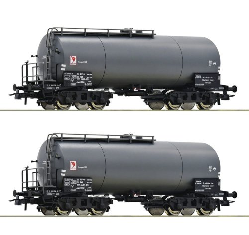 Przejdź do produktu Roco 76017 H0 - Zestaw 2 wagonów cystern Uah PKP