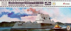 Flyhawk 1175 - 1:700 Missile Destroyer USS Zumwalt DDG-1000