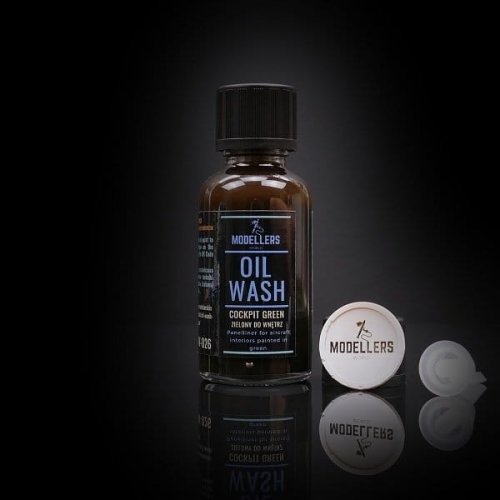 Przejdź do produktu Modellers World MWW026 - Oil Wash - Cockpit green 30 ml