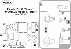 FLY ARTM72030 - 1:72 Fieseler Fi 156 Storch