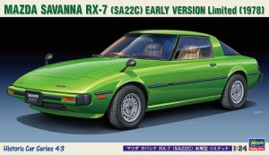 Hasegawa HC43 21143 - 1:24 Mazda Savanna RX-7 (SA22C) Early Version Limited 1978