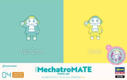 Przejdź do produktu Hasegawa 64790 - Tiny MechatroMate Patch Set Aqua Green & Lemon