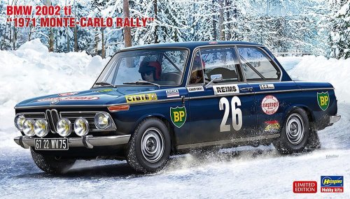 Przejdź do produktu Hasegawa 20540 - 1:24 BMW 2002 ti 1971 Monte-Carlo Rally
