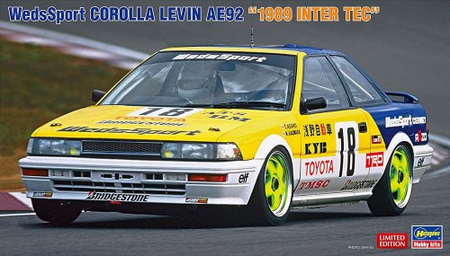 Przejdź do produktu Hasegawa 20531 - 1:24 WedsSport Corolla Levin AE92 1989 Inter Tec