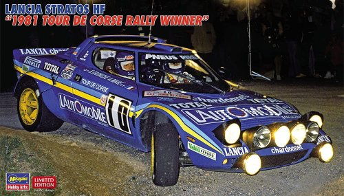 Przejdź do produktu Hasegawa 20530 - 1:24 Lancia Stratos HF 1981 Tour De Corse Rally Winner
