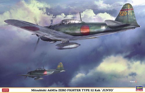 Przejdź do produktu Hasegawa 08258 - 1:32 Mitsubishi A6M5a Zero Fighter Type 52 Koh Junyo