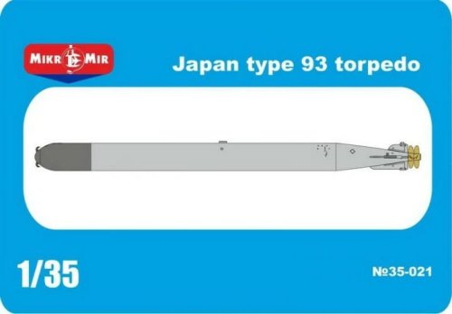 Przejdź do produktu Mikromir 35021 - 1:35 Japan Type 93 torpedo